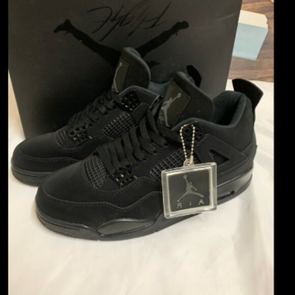 Jordan 4 Black cat men size 8.5 - Picture 6 of 7